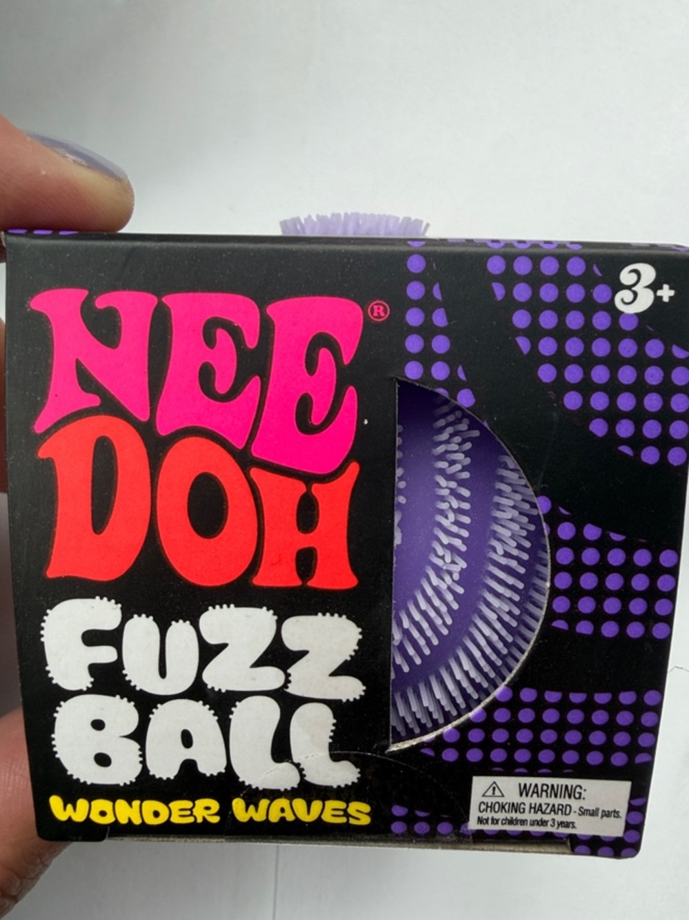 Nee Doh Fuzz Ball Wonder Waves - Purple